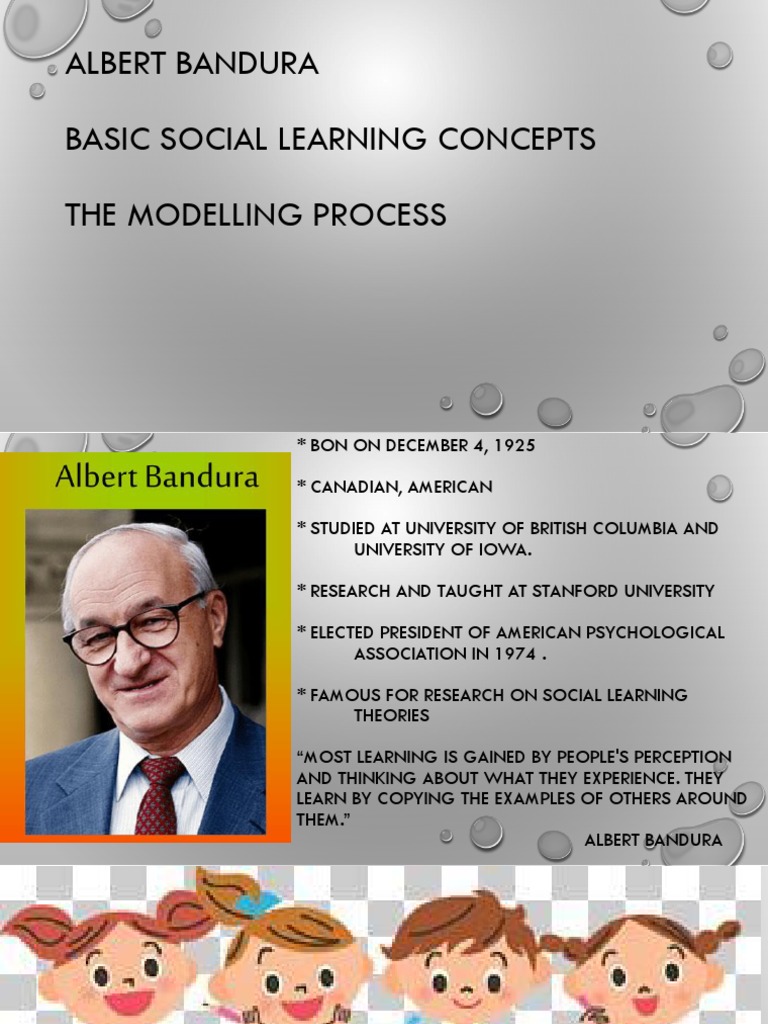 Albert Bandura Pdf Motivation Motivational