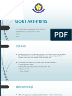 Gout Arthritis DR - Tiroy, SP - PD