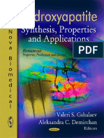 Hydroxyapatite (Biomaterials-Properties, Production and Devices) Valeri S. Gshalaev, Aleksandra C. Demirchan-Hydroxyapatite - S