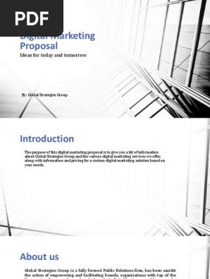 Digital Marketing Proposal Red Mall - PPT