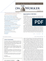 The Mormon Worker - Issue 3 - Nov 07