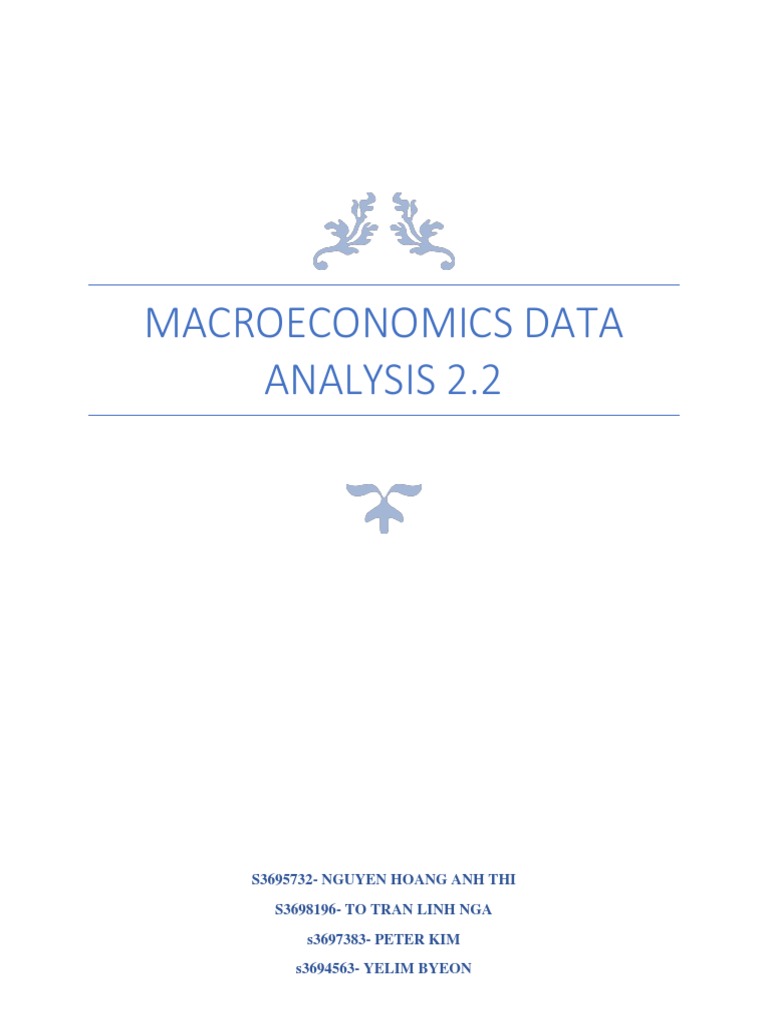 macroeconomics group assignment