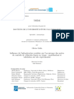 Influence de L'infrastructure Routière Sur L'occurrence Des Pertes de Contrôle