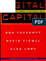 Don Tapscott David Ticoll David Ticoll Alex Lowy - Digital Capital - Harnessing The Power of Business Webs-Harvard Business School Press (2000)