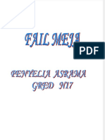 Fail Meja Penyelia Asrama