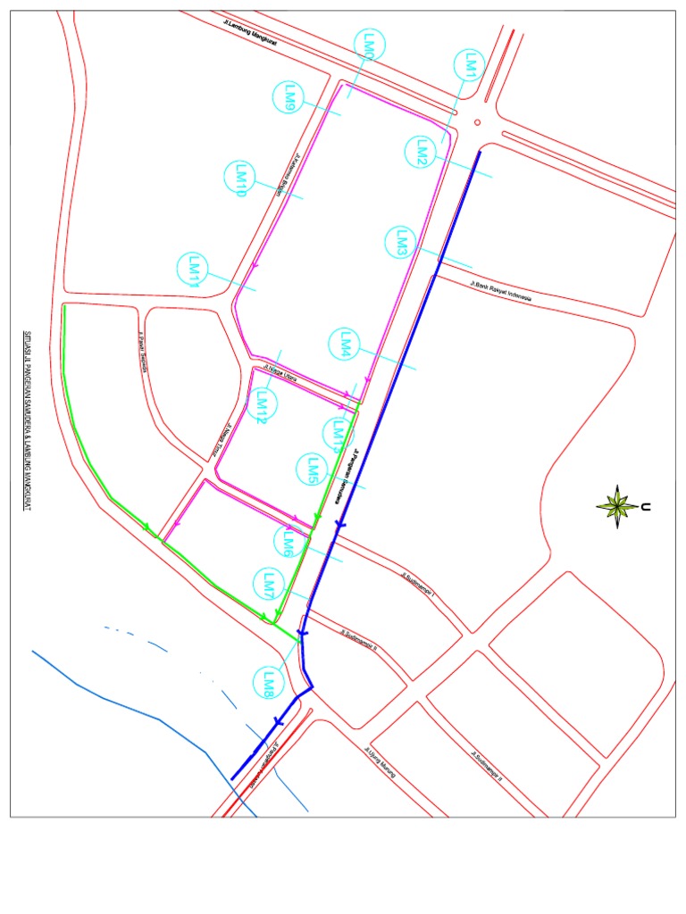 Contoh Gambar Potongan Melintang-Memanjang PDF | PDF