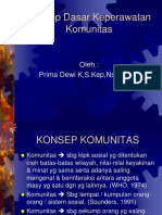 Konsep Keperawatan Komunitas Full