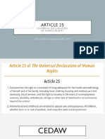 Article 25 - Lecture