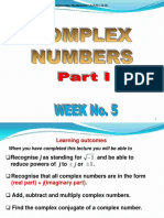 Lecture 05 Complex Number Part 01