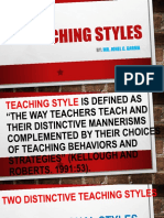 Teaching Styles2.0