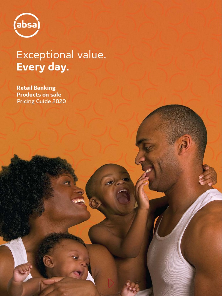 2020 Pricing Guide Absa PDF Debit Card Fee