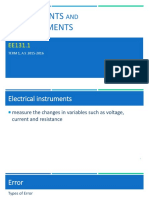 EE131.1 - Instruments and Measurements