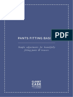 Pants Fitting Basics