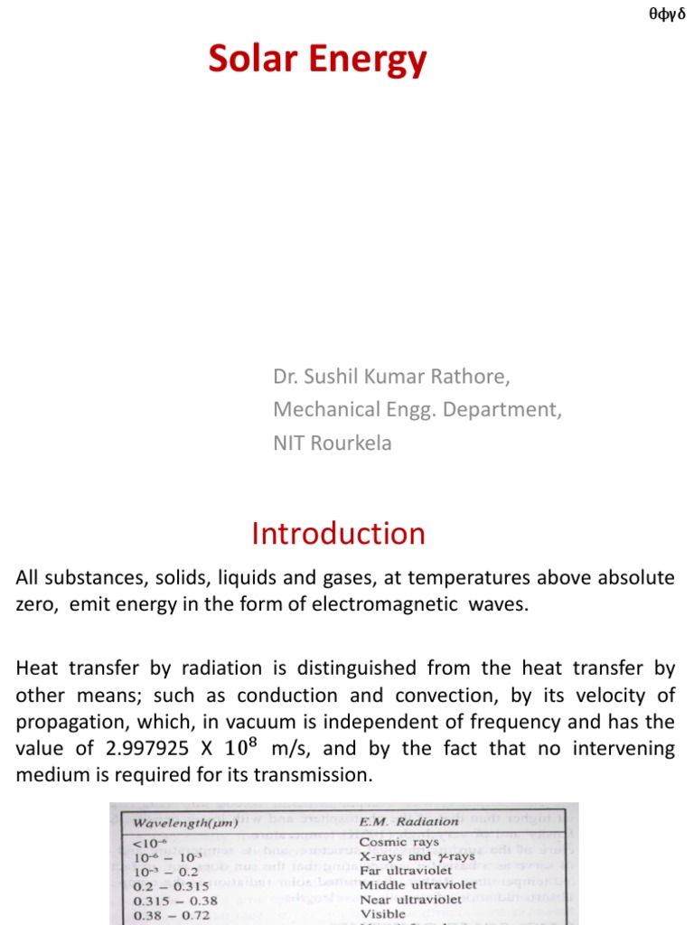 Understanding Solar Energy Fundamentals | PDF | Longitude | Sun