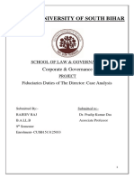 CORPORATE GOVERANCE FIDUCIARIES DUTIES OF DIRECTOR.docx