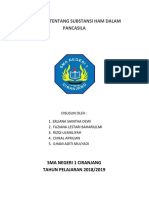 Makalah Tentang Substansi Ham Dalam Pancasila (Nu Nzi)