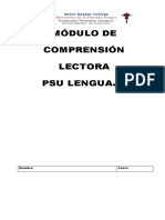 Módulo 1 de Comprensión Lectora