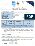 Guia de Actividades y Rubrica de Evaluación - Post Tarea - Evaluación Final