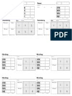 Mausritter Character Sheets