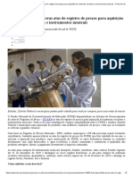 01FNDE Disponibiliza Novas Atas de Registro de Preços para Aquisição de Materiais Escolares e Instrumentos Musicais - Portal Do FNDE