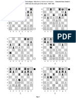 Training Program For Players 2000-2200 (I Category - CM) Written by Checkhov and Komljakov - Mini-BOOK - PUZZLES To SOLVE