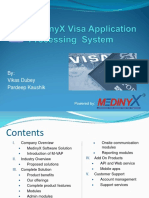 Medinyx Visa Application Processingsystem