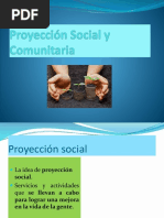 Proyección social: objetivos y actividades para mejorar la vida comunitaria
