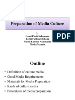 Preparation of Media Culture