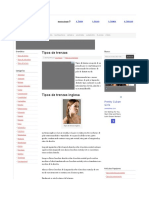 Tipos de Trenzas - Tipos de PDF