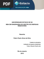 Avaliação de Impactos Ambientais - Resenha