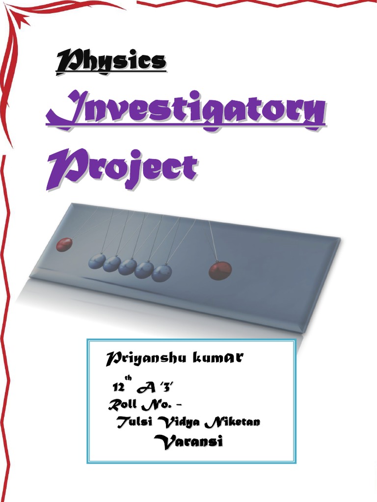 Total Internal Reflection Project Report | PDF | Refraction ...