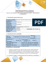 Guía de Actividades y Rúbrica de Evaluación Del Curso Paso 5 Conclusiones y Reflexiones