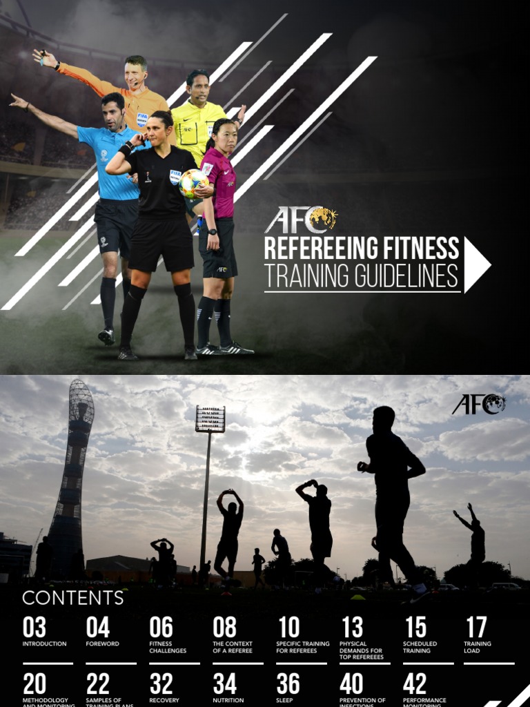 AFC Referee Fitness Training Guide | PDF | Physical Fitness | Physical ...