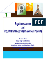 Regulatory Aspects For Impurities For Indian Pharma