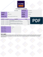 27 Jul 2019 To 10 Aug 2019 FCMB Statement PDF