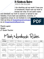 MathNotebookJournalRubric PDF