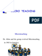 Teaching Methods - Micro Teaching