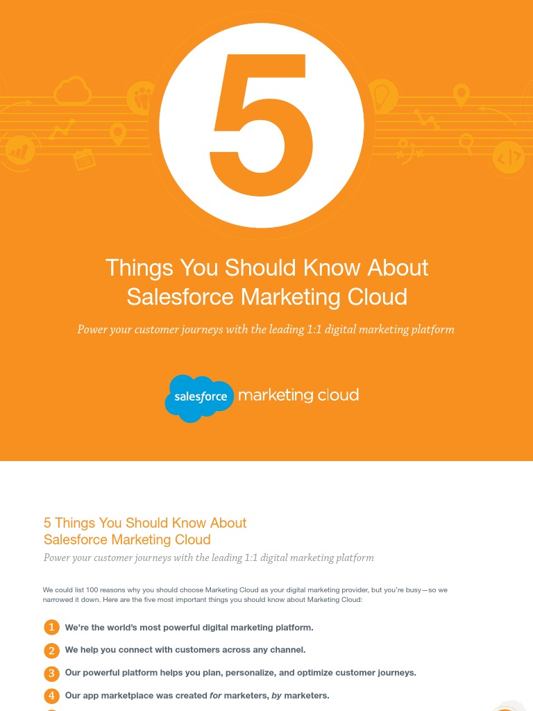 Key Insights on Salesforce Marketing Cloud | PDF | Salesforce.Com ...