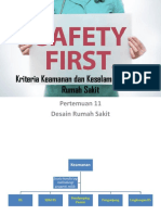 Materi 11 - Kriteria Keamanan Dan Keselamatan Dalam RS