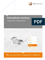 Amorphous Lactose Origins