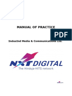 IMCL NXTD Manual of Practice