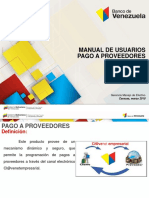 Manual de Usuarios Pago A Proveedores