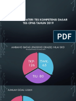 Kisi - Kisi Materi Tes Kompetensi Dasar