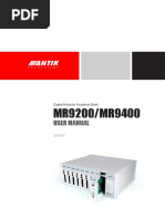 Mr9200 Mr9400 User Manual