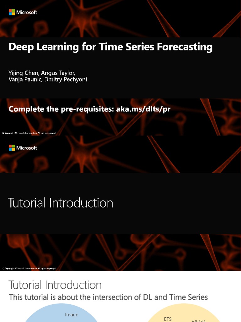 Deep Learning for Time Series Forecasting | PDF | Deep Learning ...