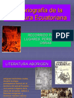 Historia de Literatura Ecuatoriana