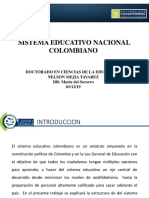 Sistema educativo colombiano estructura leyes