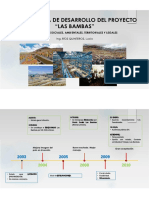 Cronología del proyecto Las Bambas