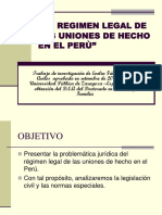 UNION DE HECHO