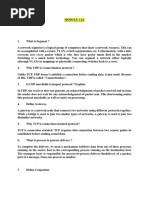 Module1&2-Internet Technology Answer